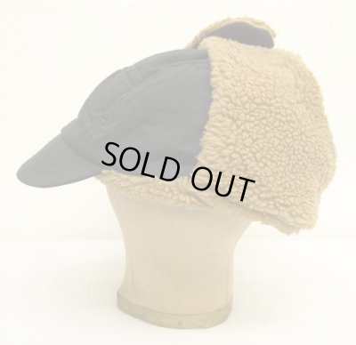 画像6: 90'S LL Bean "GORE-TEX" 裏地ボアフリース 耳当て付き 2WAYキャップ ブラック USA製 (VINTAGE)