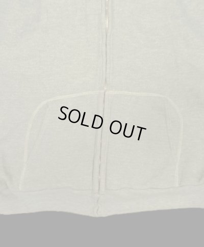 画像6: 70'S MAVERICK 裏サーマル フルジップ スウェットパーカー IDEALアルミジップ ヘザーグレー USA製 (VINTAGE)