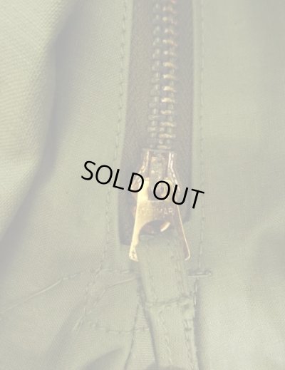 画像4: 40'S アメリカ軍 US NAVY "N-2" レイン デッキトラウザーズ オーバーオール CONMARジップ (DEADSTOCK)