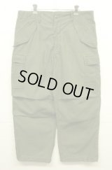 70'S アメリカ軍 US ARMY M-65 裏地同色 フィールドパンツ M-SHORT (VINTAGE)