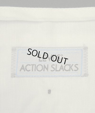 画像2: 90'S LEVIS "ACTION SLACKS" スラックス ブラック (VINTAGE)