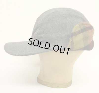 画像6: 90'S J.CREW 旧タグ 耳当て付き ウールキャップ グレー USA製 (DEADSTOCK)