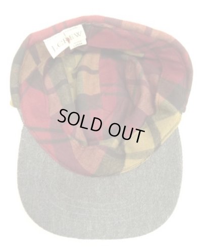 画像8: 90'S J.CREW 旧タグ 耳当て付き ウールキャップ グレー USA製 (DEADSTOCK)