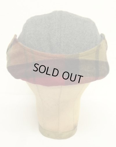 画像7: 90'S J.CREW 旧タグ 耳当て付き ウールキャップ グレー USA製 (DEADSTOCK)