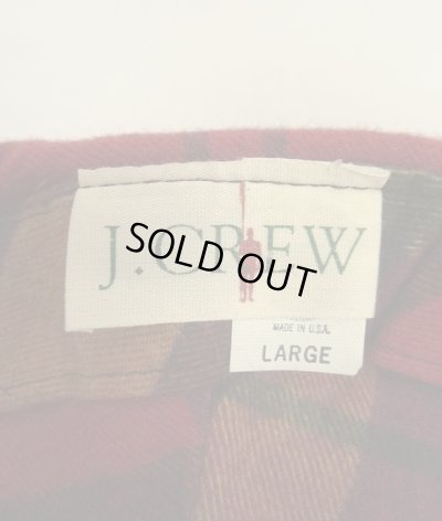 画像9: 90'S J.CREW 旧タグ 耳当て付き ウールキャップ グレー USA製 (DEADSTOCK)