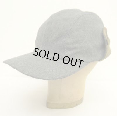 画像5: 90'S J.CREW 旧タグ 耳当て付き ウールキャップ グレー USA製 (DEADSTOCK)