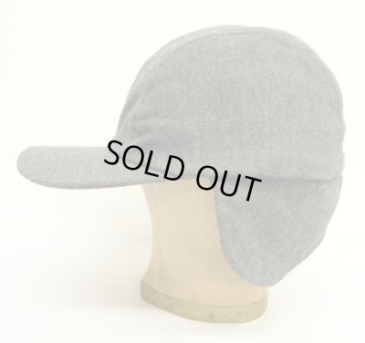 画像3: 90'S J.CREW 旧タグ 耳当て付き ウールキャップ グレー USA製 (DEADSTOCK)