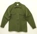 画像1: 60'S アメリカ軍 US ARMY "OG107" コットンサテン ユーティリティシャツ (DEADSTOCK) (1)