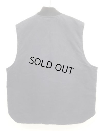 画像6: 00'S CARHARTT 裏地キルティング ダックベスト ネイビー USA製 (VINTAGE)