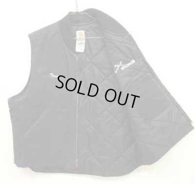 画像5: 00'S CARHARTT 裏地キルティング ダックベスト ネイビー USA製 (VINTAGE)