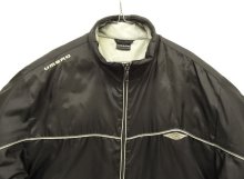 他の写真1: UMBRO 中綿入り ナイロンジャケット ブラック (VINTAGE)
