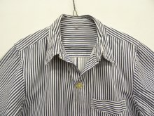 他の写真2: 50'S ユーロワーク Vポケット ショート丈 ワークジャケット カバーオール ストライプ (VINTAGE)