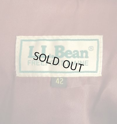 画像2: 80'S LL Bean "背面プリーツ" チンスト付き レザー ドリズラージャケット ダークブラウン USA製 (VINTAGE)