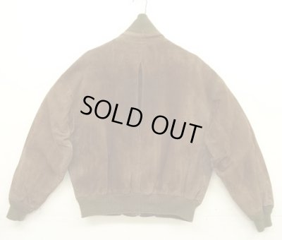 画像5: 80'S LL Bean "背面プリーツ" チンスト付き レザー ドリズラージャケット ダークブラウン USA製 (VINTAGE)