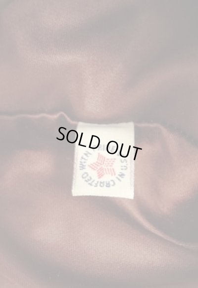 画像3: 80'S LL Bean "背面プリーツ" チンスト付き レザー ドリズラージャケット ダークブラウン USA製 (VINTAGE)