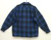 画像4: 60'S PENDLETON "BOARD SHIRT" ウール オープンカラーシャツ チェック柄 USA製 (VINTAGE) (4)