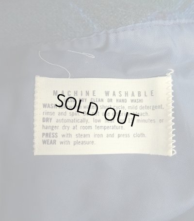 画像3: 60'S PENDLETON "BOARD SHIRT" ウール オープンカラーシャツ チェック柄 USA製 (VINTAGE)