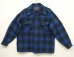 画像1: 60'S PENDLETON "BOARD SHIRT" ウール オープンカラーシャツ チェック柄 USA製 (VINTAGE) (1)