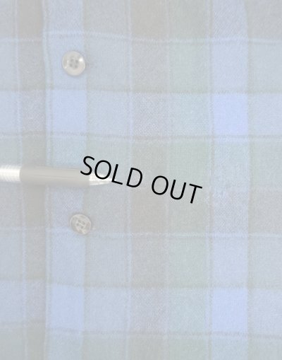 画像5: 60'S PENDLETON "BOARD SHIRT" ウール オープンカラーシャツ チェック柄 USA製 (VINTAGE)