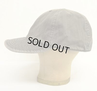 画像3: RRL ヘリンボーンツイル ミリタリーキャップ フェードブラック (USED)