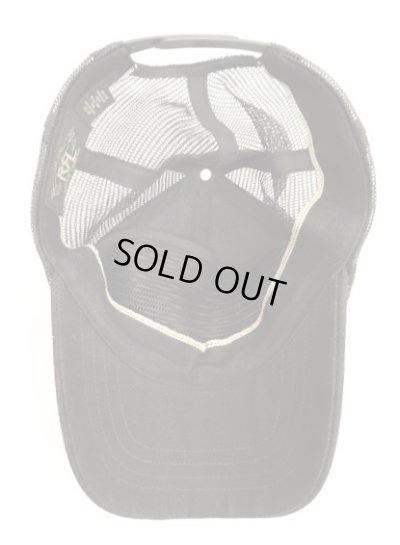 画像5: RRL 耳付きデニム トラッカーキャップ ブラック (USED)