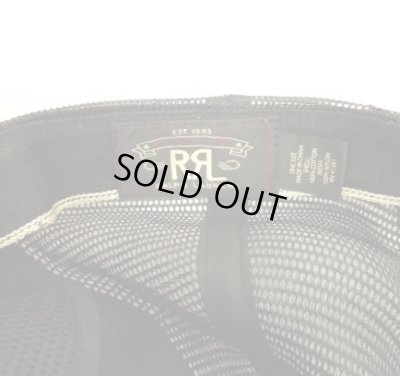 画像6: RRL 耳付きデニム トラッカーキャップ ブラック (USED)