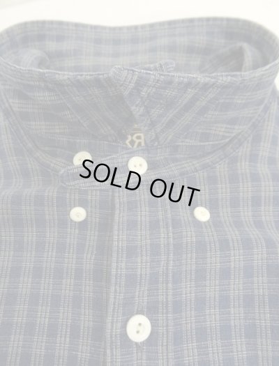 画像4: RRL 6ボタン チンスト＆マチ付き 隠しボタンダウンシャツ インディゴ (USED)