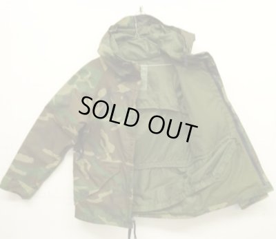 画像3: 90'S アメリカ軍 US ARMY ECWCS "GEN1初期モデル" GORE-TEX パーカー ウッドランドカモ S-XSHORT (VINTAGE)