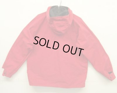 画像6: 50'S ユーロヴィンテージ リバーシブル フルジップ スモックパーカー LAMPOコの字留めジップ ブラック/レッド (VINTAGE)