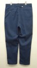 画像3: 80'S DICKIES チビタグ ツープリーツ ワークパンツ ネイビー W36L32 USA製 (VINTAGE) (3)