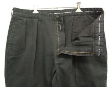 他の写真1: 90'S RALPH LAUREN "ANDREW PANT" ツープリーツ チノパンツ W36L30 ブラック (VINTAGE)