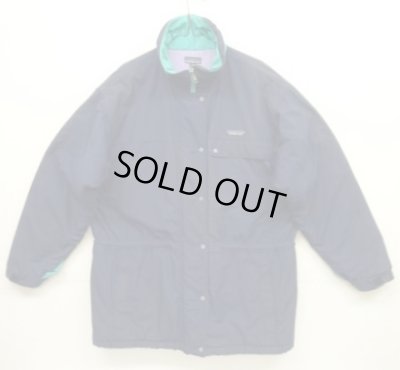 画像1: 90'S PATAGONIA "GUIDE PARKA" 旧タグ 中綿入り ハーフコート ネイビー (VINTAGE)