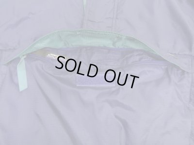 画像5: 90'S PATAGONIA 旧タグ リップストップナイロン アノラックパーカー ネイビー/グリーン (VINTAGE)