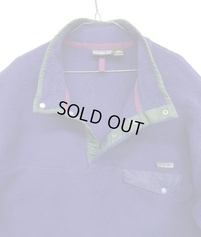 画像3: 90'S PATAGONIA ”SYNCHILLA SNAP-T" シンチラ スナップT ブルー/グリーン ジャマイカ製 (VINTAGE)