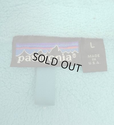 画像2: 90'S PATAGONIA 旧タグ シェルドキャプリーンジャケット セージグリーン USA製 (VINTAGE)