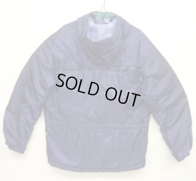 画像6: 90'S PATAGONIA 旧タグ リップストップナイロン アノラックパーカー ネイビー/グリーン (VINTAGE)