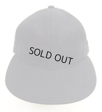 画像2: COOPERSTOWN BALL CAP "SOLID WOOL CAP" 汗止め＆バックストラップレザー製 ウールキャップ ネイビー USA製 (NEW)