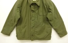 他の写真3: 80'S アメリカ軍 US NAVY "A-2" デッキジャケット ミリタリーグリーン (VINTAGE)