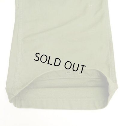 画像5: 60'S アメリカ軍 US ARMY "OG107" コットンサテン 平ボタン 裾ドローコード穴付き ベイカーパンツ (VINTAGE)