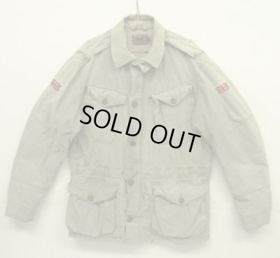 画像1: RALPH LAUREN "P60 COMBAT SMOCK" ミリタリージャケット カーキ (VINTAGE)