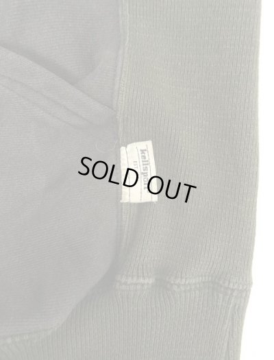 画像5: 90'S KELLSPORT ハーフジップ プルオーバー スウェットパーカー フェードブラック USA製 (VINTAGE)