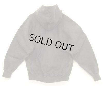 画像6: 90'S KELLSPORT ハーフジップ プルオーバー スウェットパーカー フェードブラック USA製 (VINTAGE)