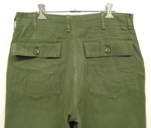 他の写真3: 70'S アメリカ軍 US ARMY "OG107" コットンサテン ベイカーパンツ W34L29 (VINTAGE)