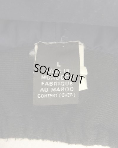 画像6: 90'S PATAGONIA 耳当て付き フリース ハンチング ブラック モロッコ製 (VINTAGE)