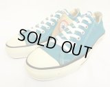 90'S CONVERSE "ALL STAR LO" キャンバス スニーカー スカイ USA製 (DEADSTOCK)