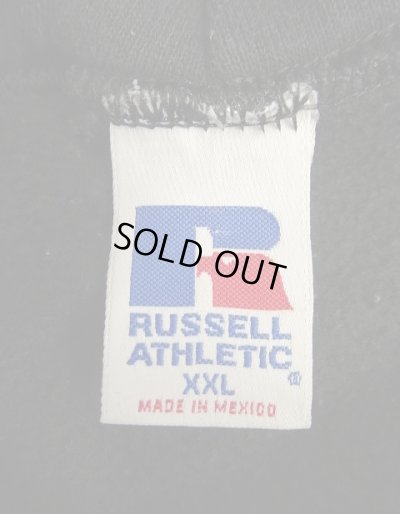画像2: 90'S RUSSELL ATHLETIC "BUSSEY" プルオーバーパーカー ブラック メキシコ製 (VINTAGE)