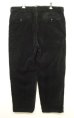 画像3: 90'S RALPH LAUREN "ANDREW PANT" ツープリーツ 太畝 コーデュロイパンツ ブラック W38L30 (VINTAGE) (3)