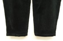 他の写真2: 90'S RALPH LAUREN "ANDREW PANT" ツープリーツ 太畝 コーデュロイパンツ ブラック W38L30 (VINTAGE)