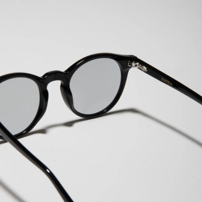 画像4: H OPTICAL "H-04" サングラス ブラック/ライトグレーレンズ (NEW)