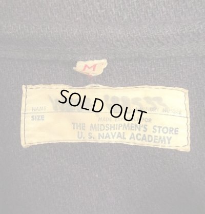 画像2: 60'S アメリカ軍 US NAVAL ACADEMY "EDDIE LEONARD製" ウール カデットコート CONMATICジップ (VINTAGE)